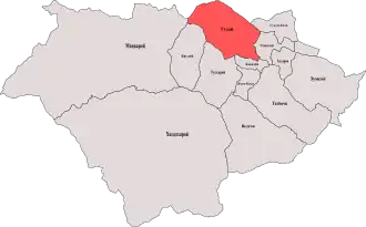 Гухойское сельское поселение на карте