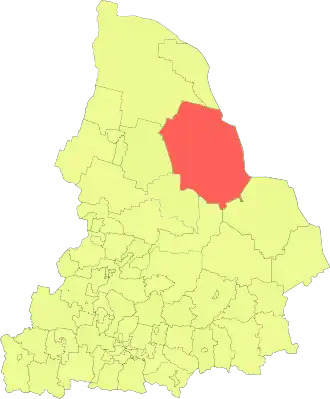 Гаринский районГаринский городской округ на карте