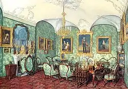 Кабинет императрицыМарии Александровны, 1874 г.