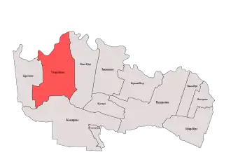 Гвардейское сельское поселение на карте