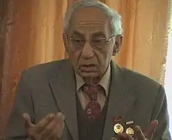 Георгий Меликов на презентации своей книги