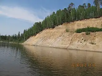 Глинистые утёсы