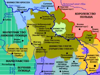 Жаганьское княжество в 1278—1281 годах.