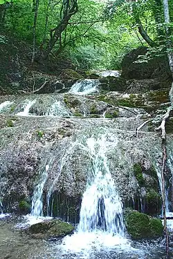 Орта-Узень в среднем течении.