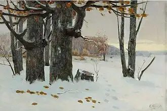 Горский К. Н. Зимний пейзаж