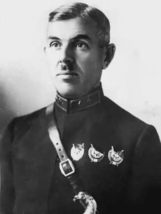 Горячев Е. И. покончил с собой 12 декабря 1938 года в ожидании ареста