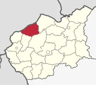 Граевский район на карте