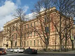 Здание 3-го Реального училища. 1895—1897. Санкт-Петербург, Греческий пр., 21