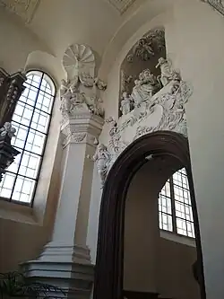 Фрагмент декора Лоретанской капеллы.