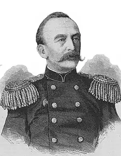 Генерал-майор Ф. А. Губский, 1877 год