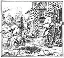 С офорта художника XVIII века Бопрэ