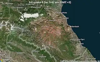 Гунибское землетрясение (Дагестан), М=6.0