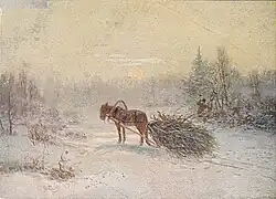 За хворостом