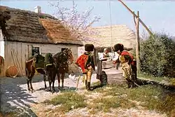 Гусары у колодца