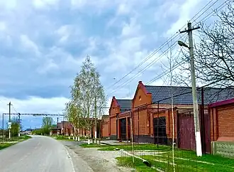 Одна из улиц в Кулары.