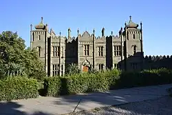 Дворец графа Воронцова. Северный фасад. Алупка, Крым