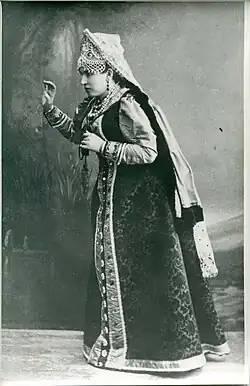 Мария Адриановна Дейша-Сионицкая в роли Людмилы