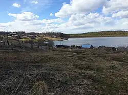 Берег Косьмюсозера.