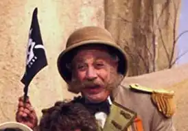 На съёмках фильма «Пираты Пензанса»[англ.] (1983)