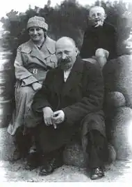 Софья Дзержинская с мужем и сыном, 1924 год