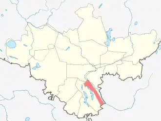 Дзержинское сельское поселение на карте