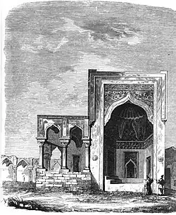 «Диван-Ханэ в Шахском дворце в Баку». Худ. Г. Гогенфельден