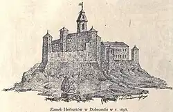 Добромильский замок, 1698