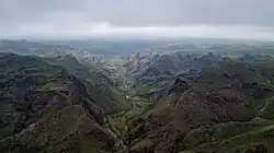 Долина реки Уйдене с воздуха, май 2019