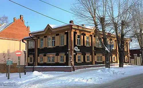 Дом Пепеляевых в Томске, улица Кузнецова 18