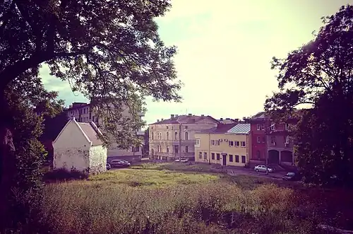 Вид от улицы Сторожевой Башни