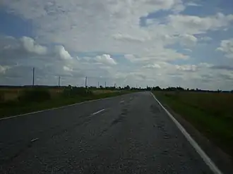 Автодорога 41К-187 у деревни Сырковицы