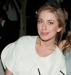 Анна Дубовицкая на праздновании 15-летия программы News Блок на MTV Россия