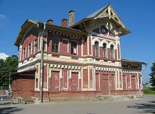 Вид с площади перед вокзалом, 2018 год