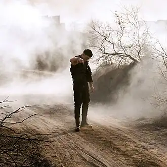 Обложка сингла Моргенштерна «Дуло» (2021)