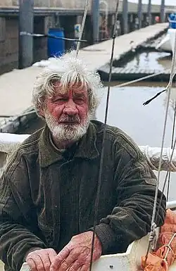 Е. А. Гвоздёв во время второго кругосветного путешествия. Сентябрь 2000 года.