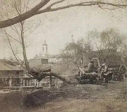 Екатерининская плотина на берегу речки Лыбедь