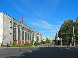 Железнодорожный проспект у пересечения с улицей Бабушкина