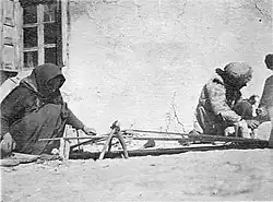 Женщина за стацким станком