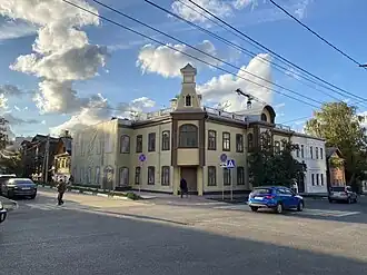 Усадьба в ходе реставрации. 2021 год