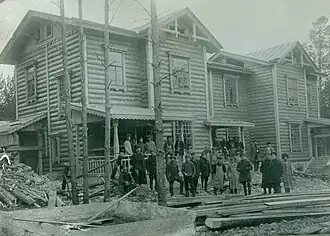 Жилой дом для работников электростанции, 1924