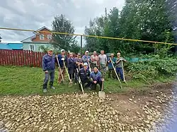 Жители деревни Ойкас-Яндоба 2024год