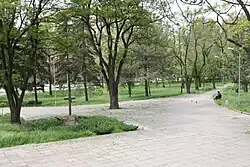 Парк напротив вокзала Запорожье II