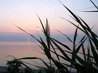 Вид на залив в Ейске