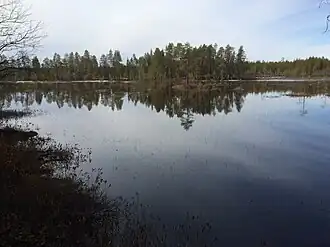 Восточная сторона озера