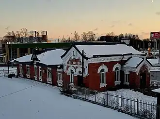 Вокзал станции Пискарёвка