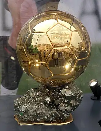 «Золотой мяч», который в 2004 году получил Андрей Шевченко