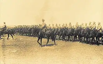 Казаки 80-го Джунгарского полка под Ростовом