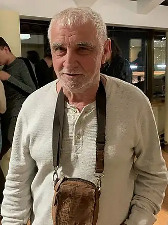 Игорь Иртеньев на завершающем вечере журнала поэзии «Арион» в Доме русского зарубежья имени Александра Солженицына, 16 апреля 2019 года.