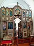 Иконостас храма Рождества Христова.