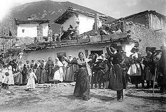 Свадьба в Фортоуге. Начало XX века.